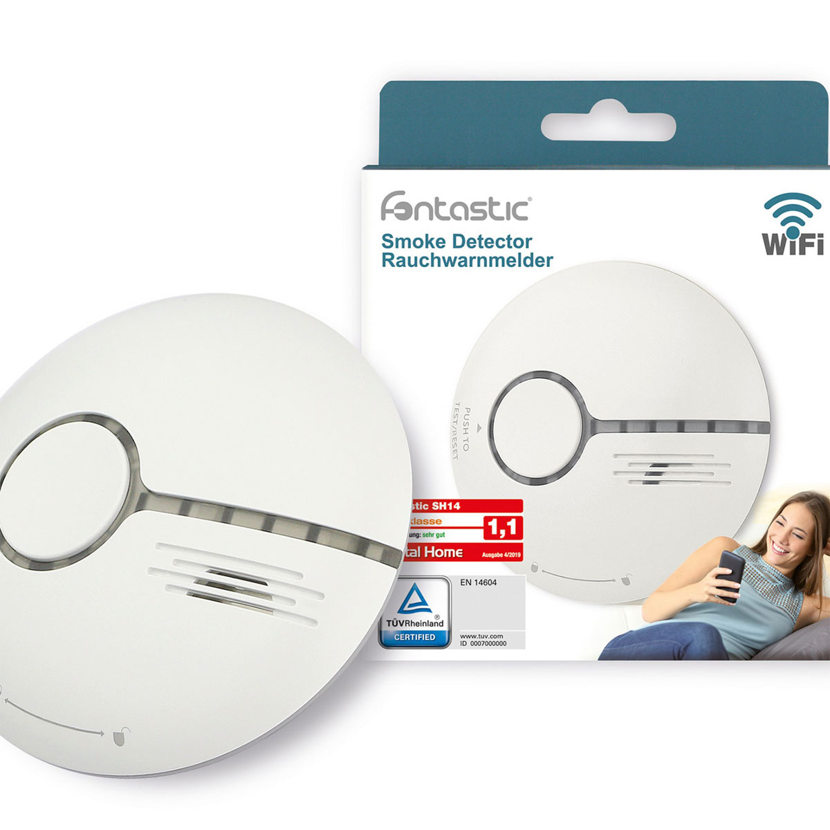 Fontastic Rauchmelder „Smart Home“ Bild 2