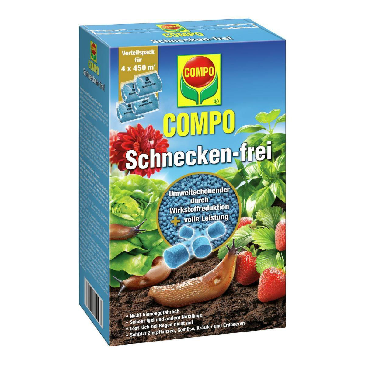 Compo Schneckenfrei 4 x 225 g