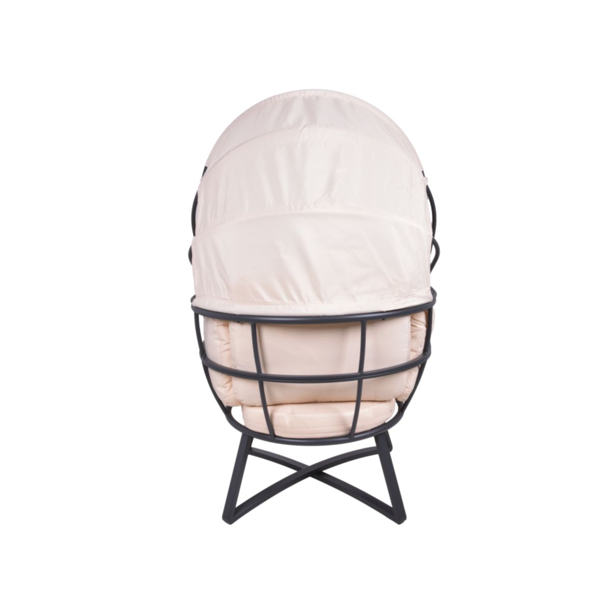 Garden Pleasure Relaxsessel DELOS Stahl, Polyester, beige Bild 3