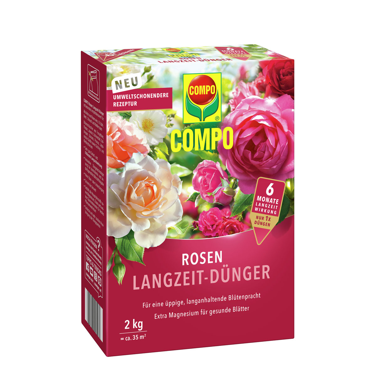 Compo Rosen Langzeit-Dünger 2 kg