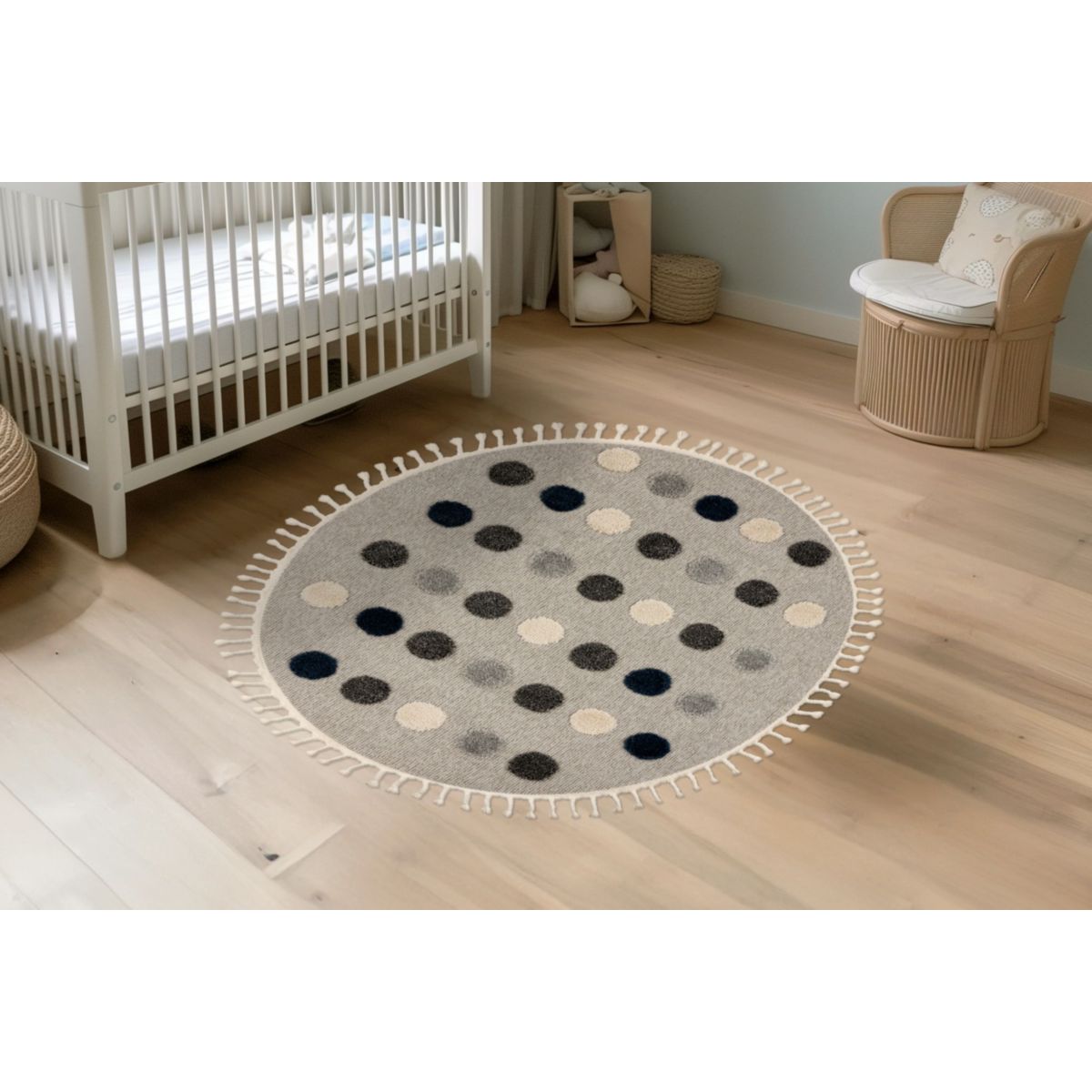 Modena 419 Dots 133cm x 133cm Bild 4