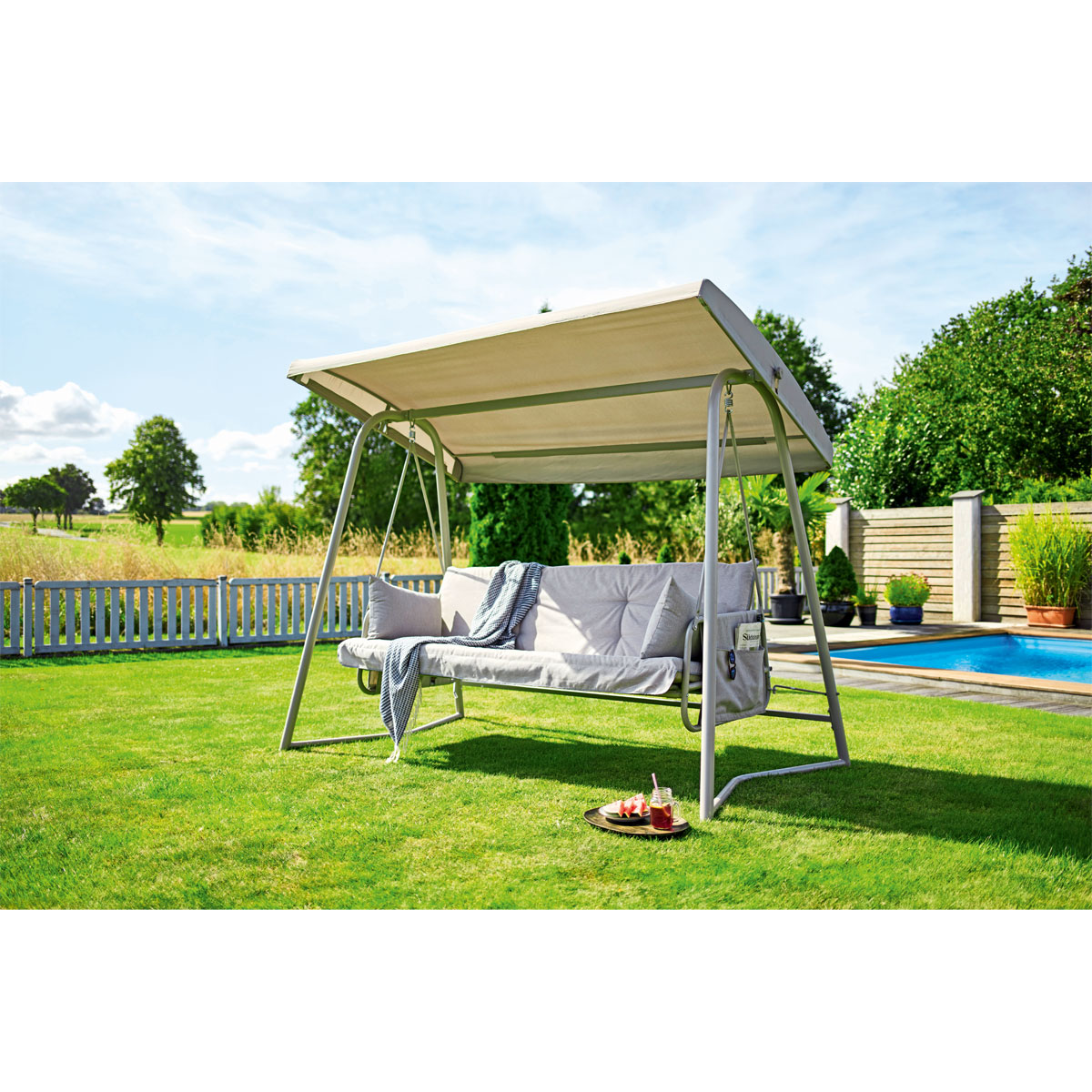 Haveson Ersatz-Bespannung Sitz- und Rückenfläche für Hollywoodschaukel HHM 266300