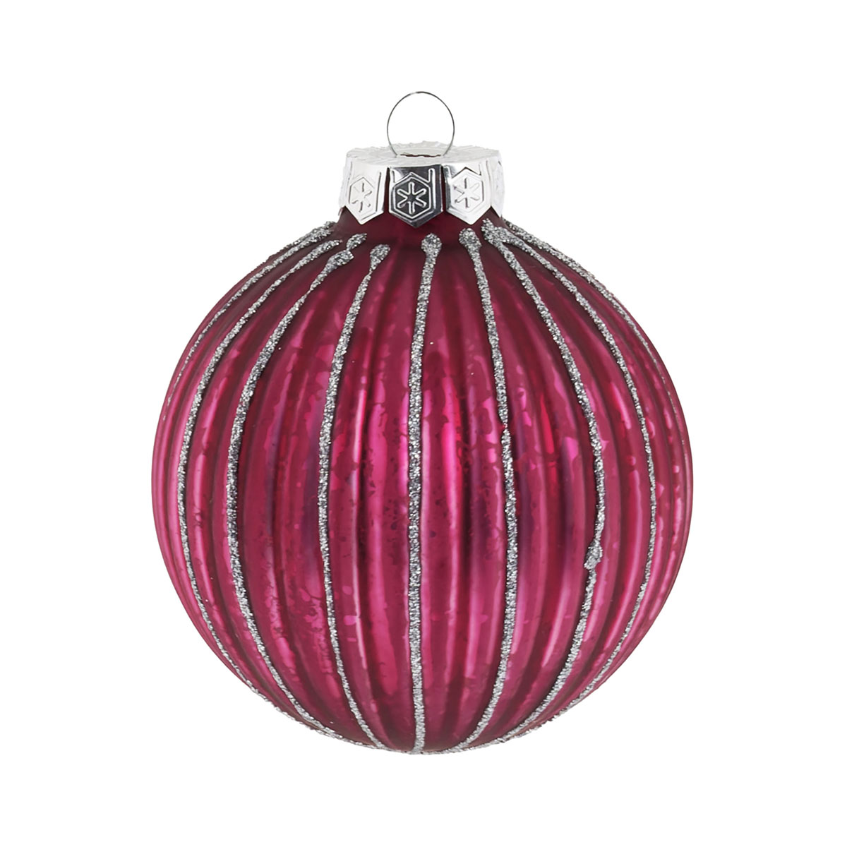 Ambientis Dekorierte Kugel Beere matt