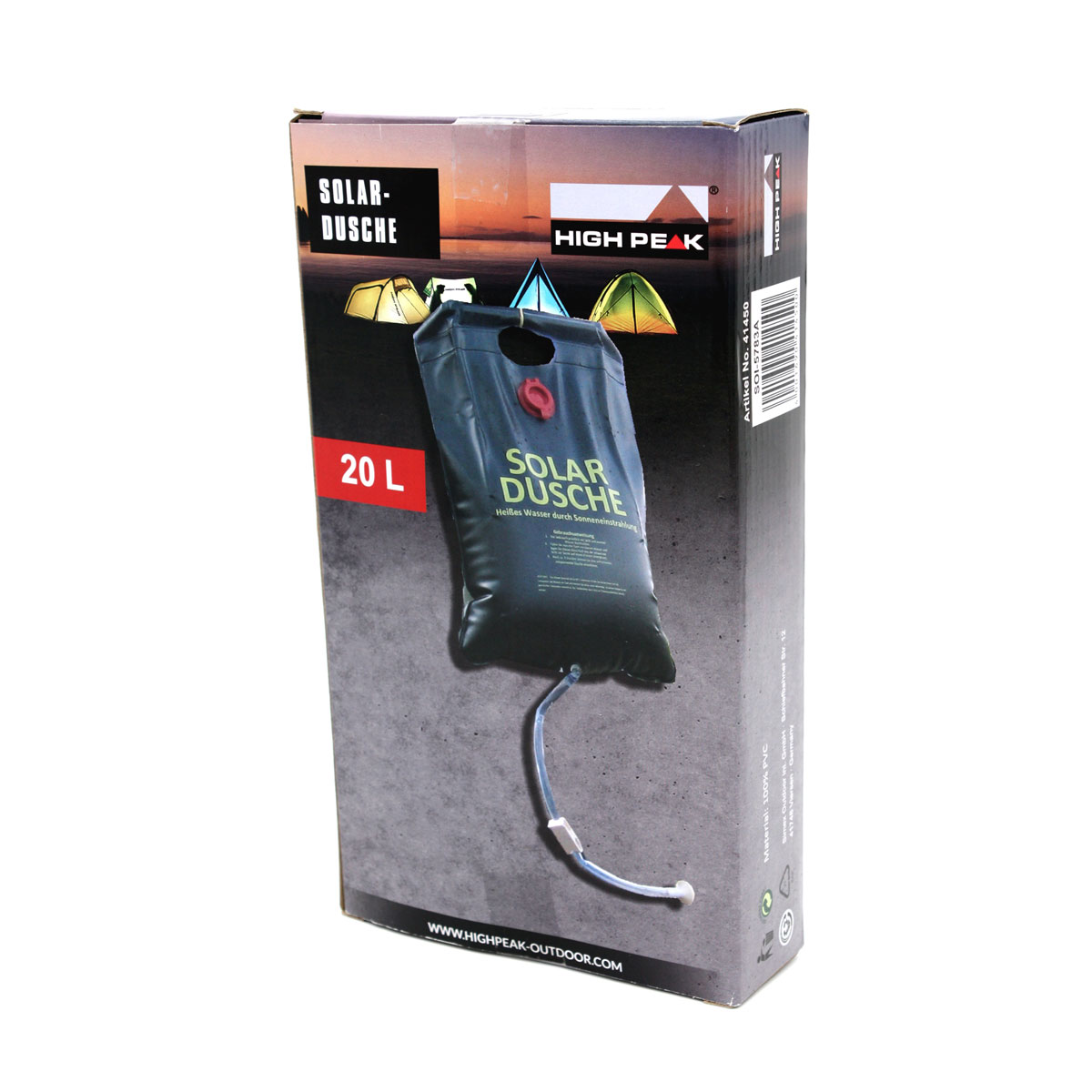 High Peak Solardusche Bild 2