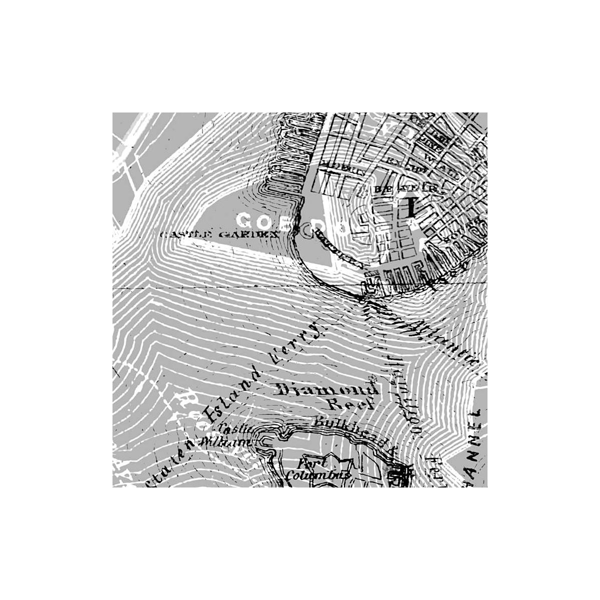 Komar  Vlies Fototapete NYC Map 200x250 cm Bild 8