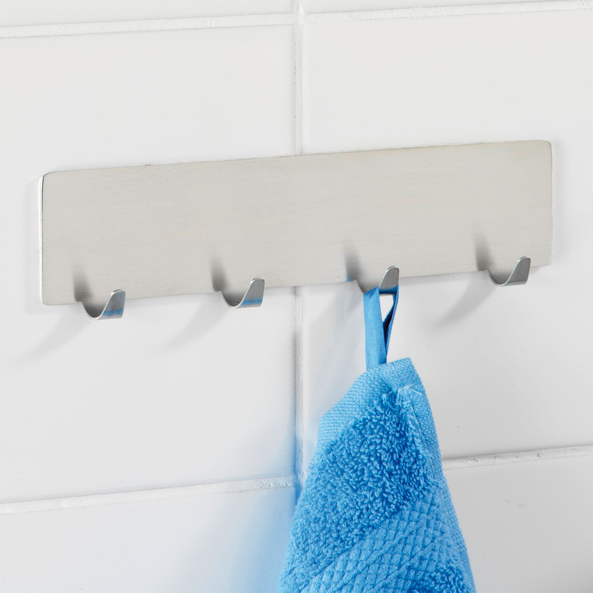 Wenko Hakenleiste Esperia matt mit 4 Haken Bild 2