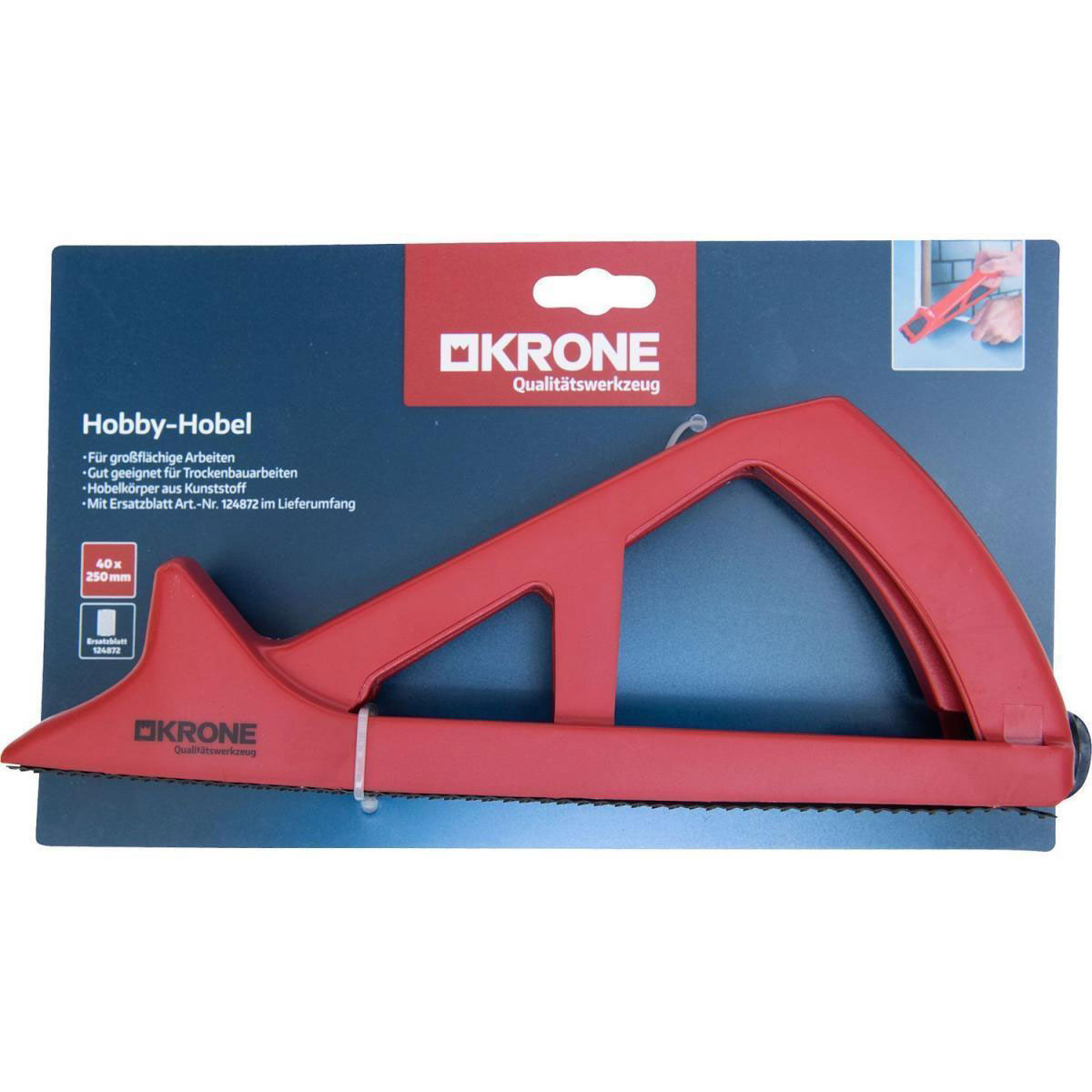 Krone Hobby-Hobel 250 mm