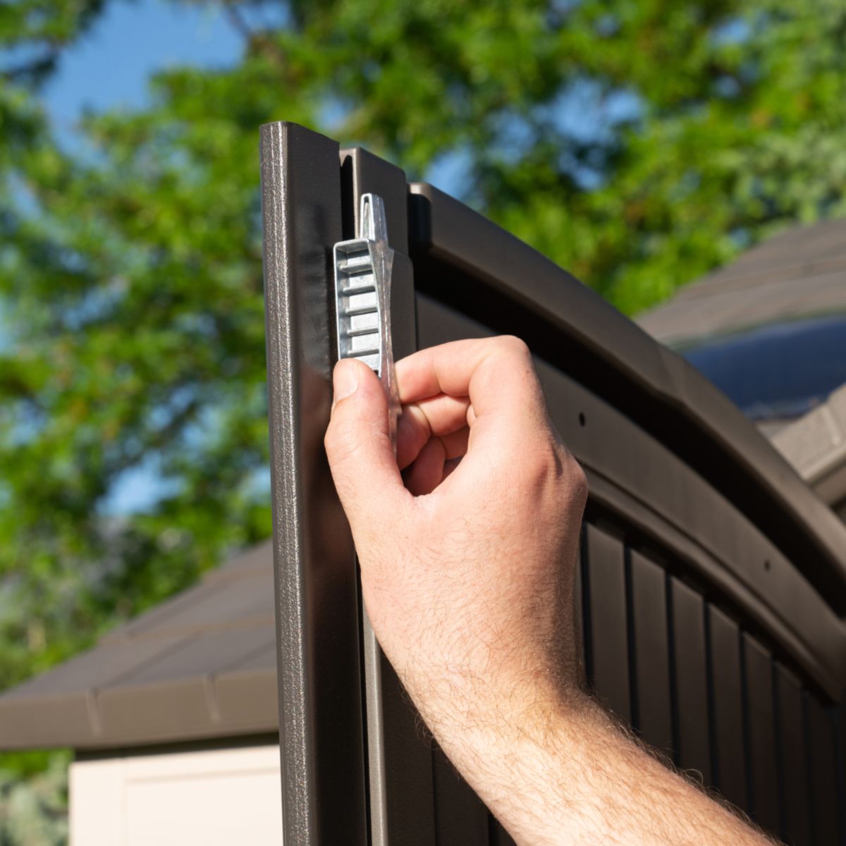 Lifetime Gerätehaus Garten-Villa 244x457x244 cm Bild 6