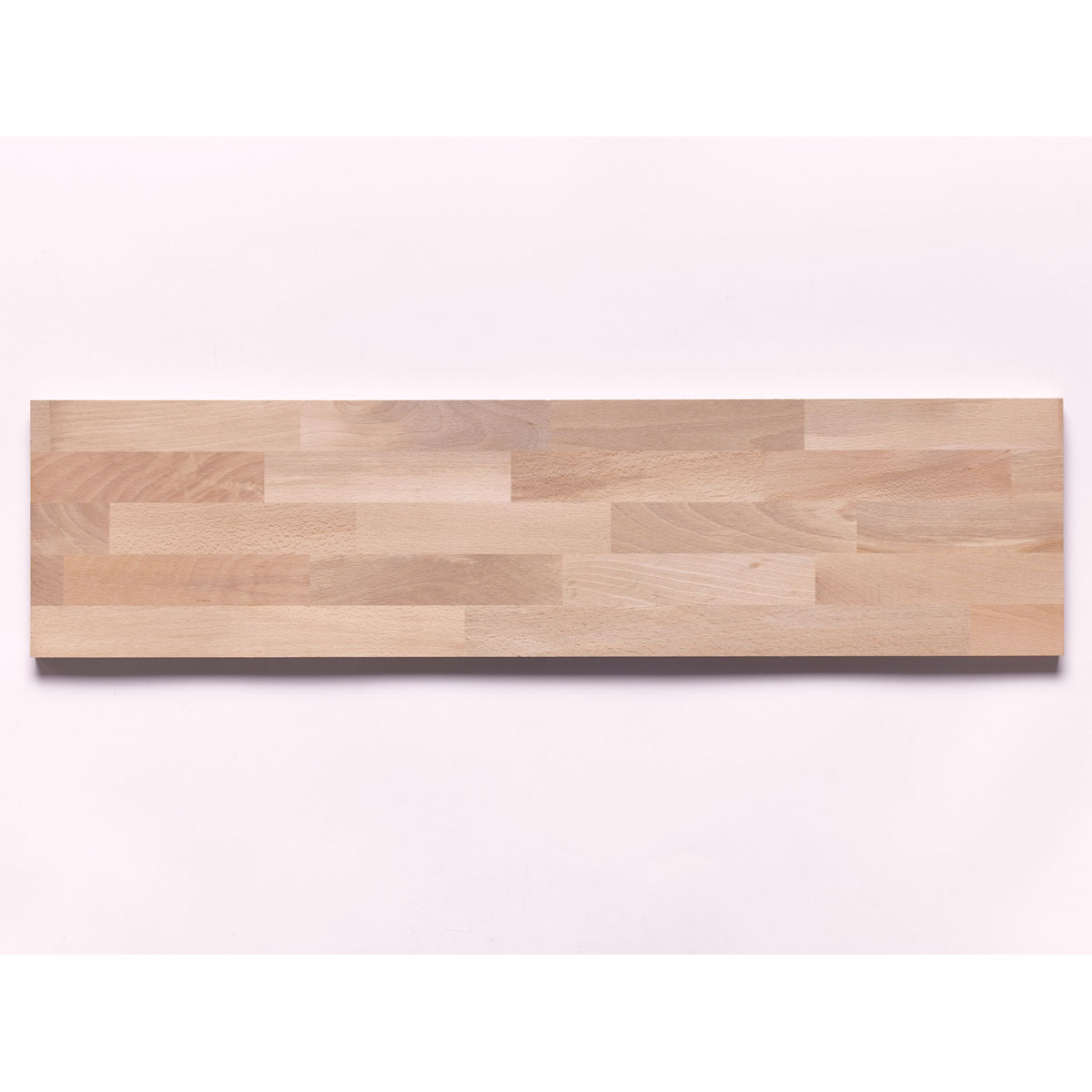 Leimholz Buche naturbelassen 80 x 20 x 1,8 cm Bild 2