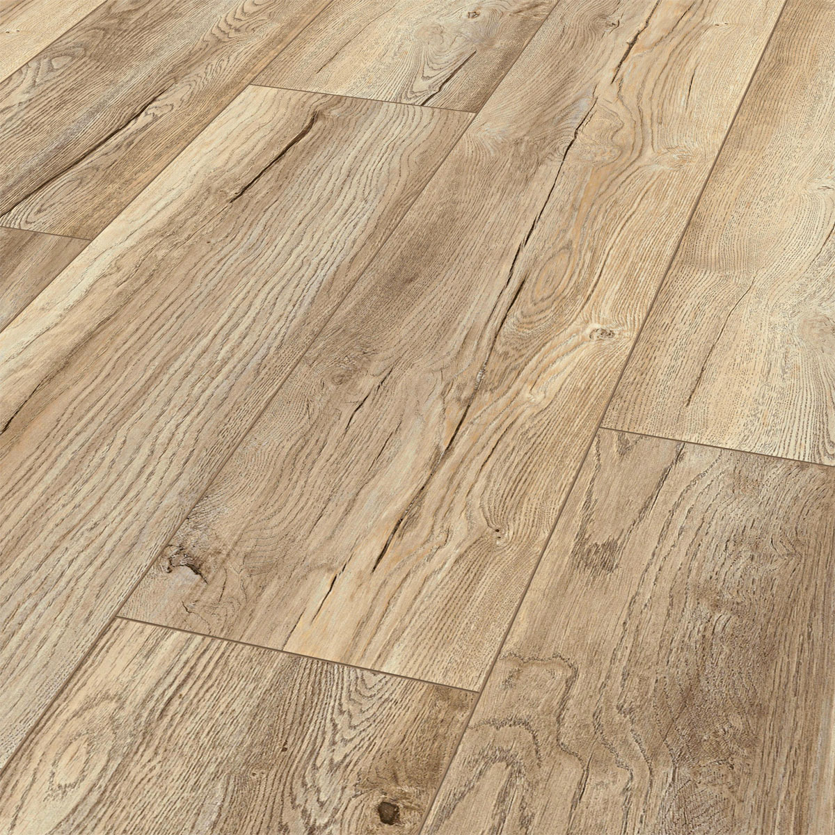 Laminat Deluxe Rustic Harbour oak beige 138 x 24,4 x 0,8 cm Bild 2