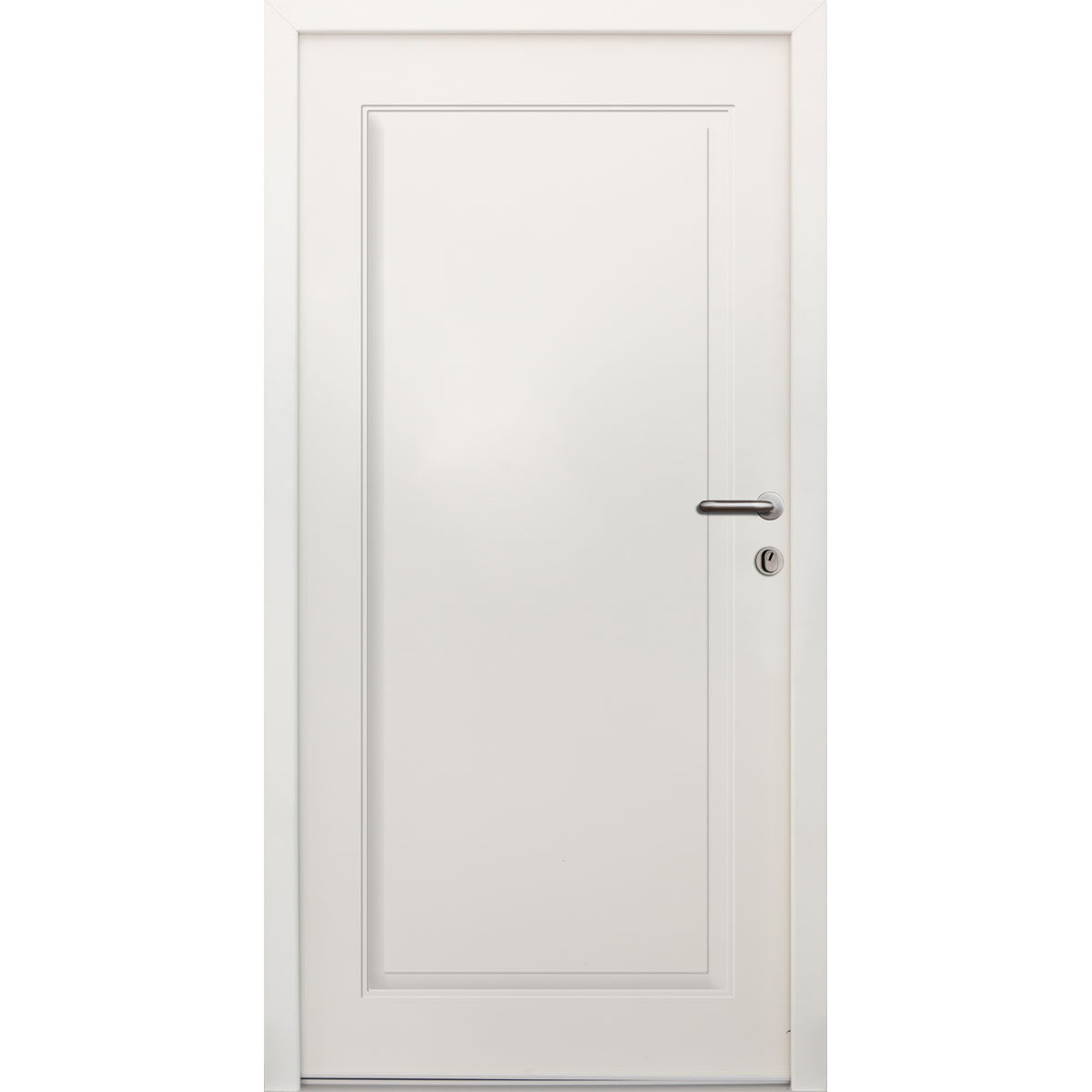 SplenDoor  Sicherheits-Nebeneingangstuer NS3 RC2 88x198 Weiss rechts