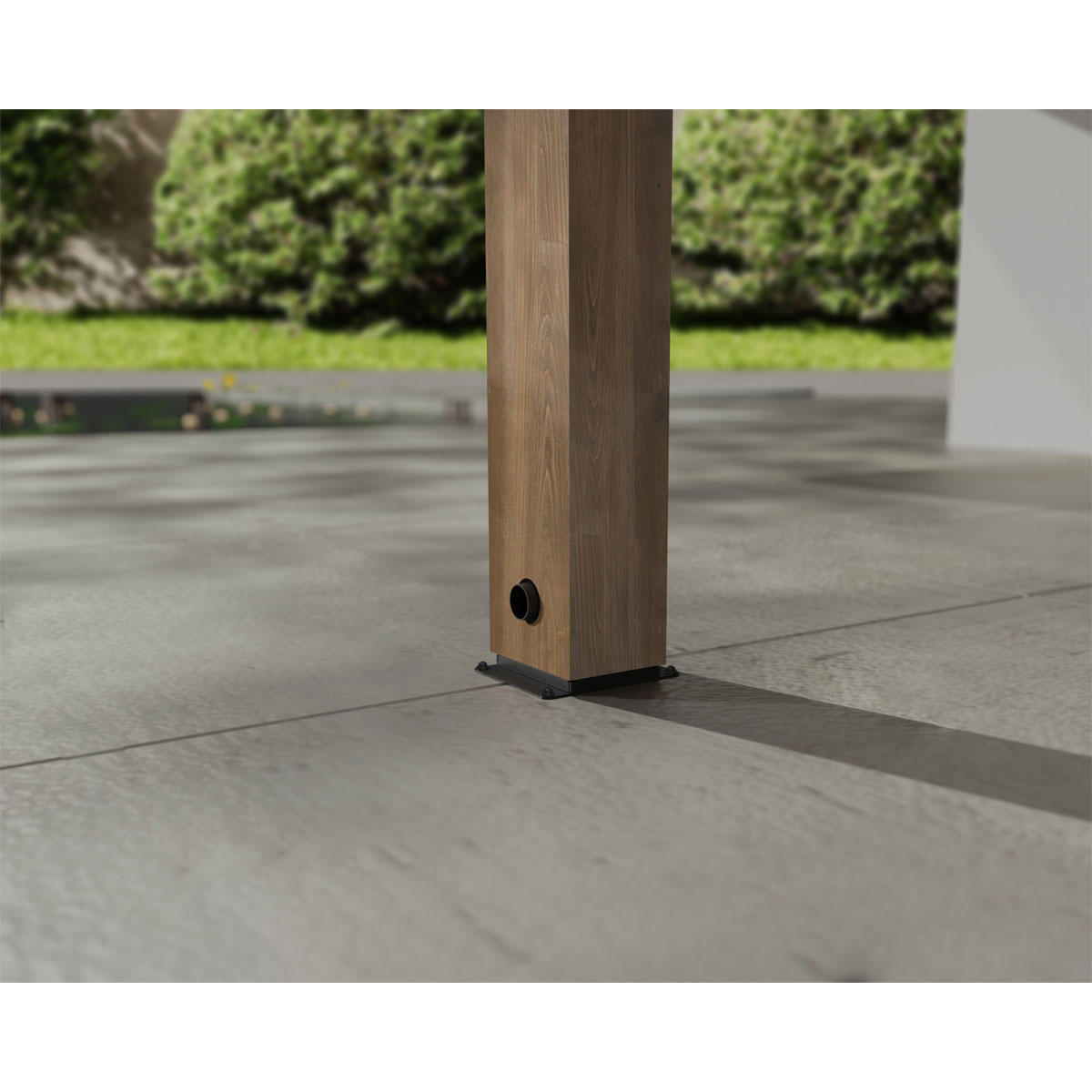 Palram Canopia Helsinki 3x6,6 Terrassenüberdachung aus Zedernholz / Sonnenschutzpaneele Bild 4