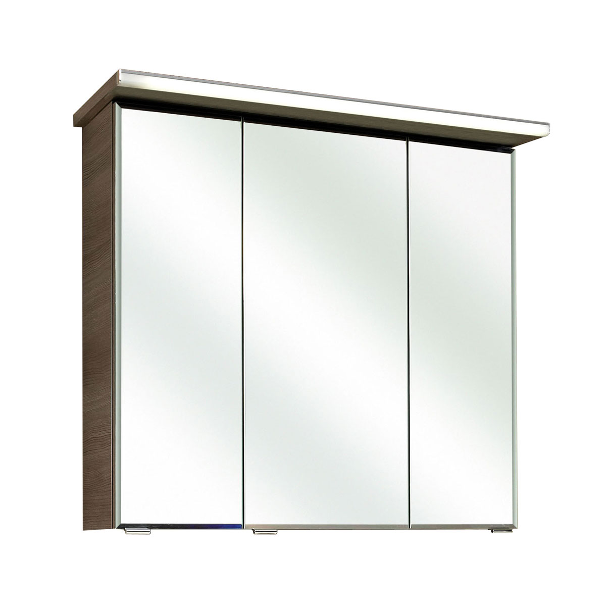 Pelipal LED-Spiegelschrank Trentino grau 75 x 72 x 20 cm Bild 1