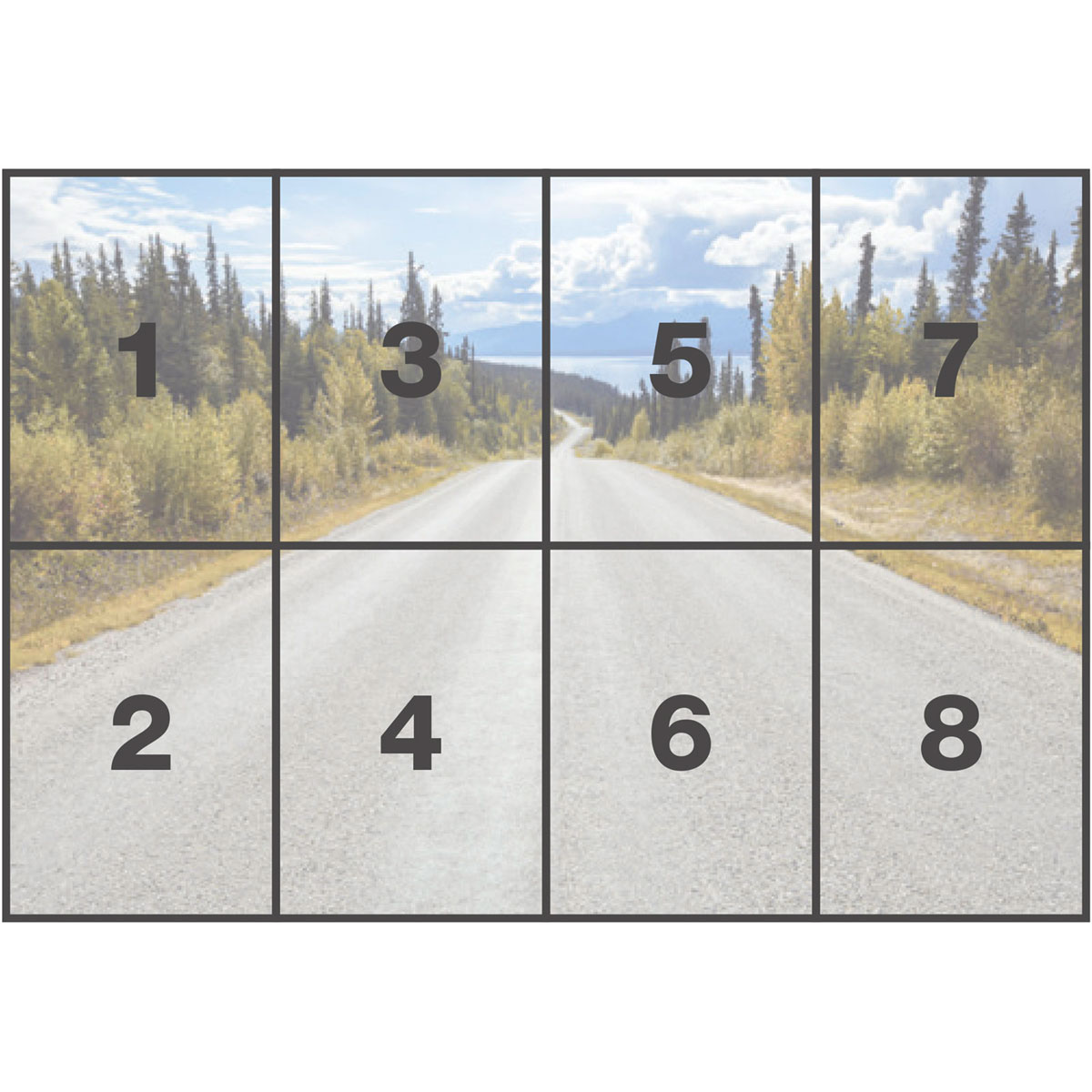 Komar  Papier Fototapete Atlin Road 368x254 cm Bild 3