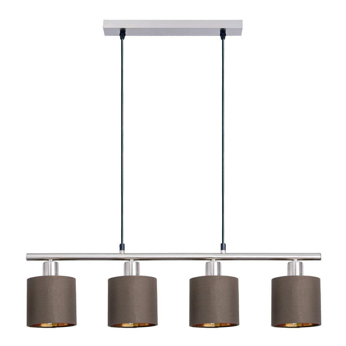 näve  Pendelleuchte Maron 4er braun Bild 1