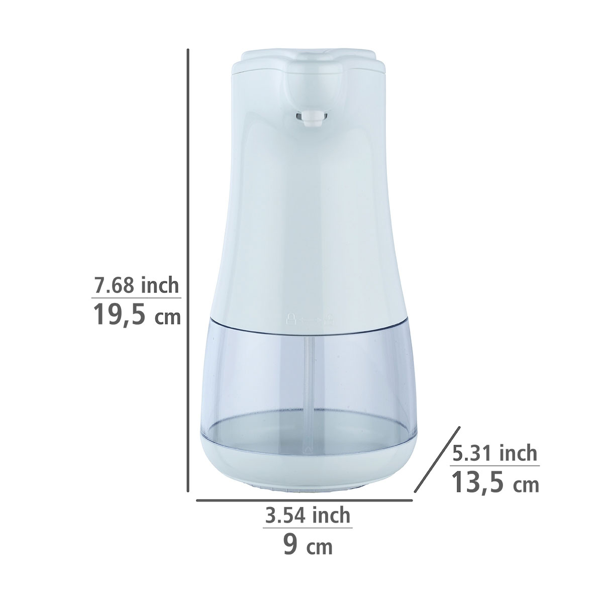 Wenko  Sensor Desinfektionsmittelspender Diala 360 ml berührungsloser Desinfektionsspender Bild 4