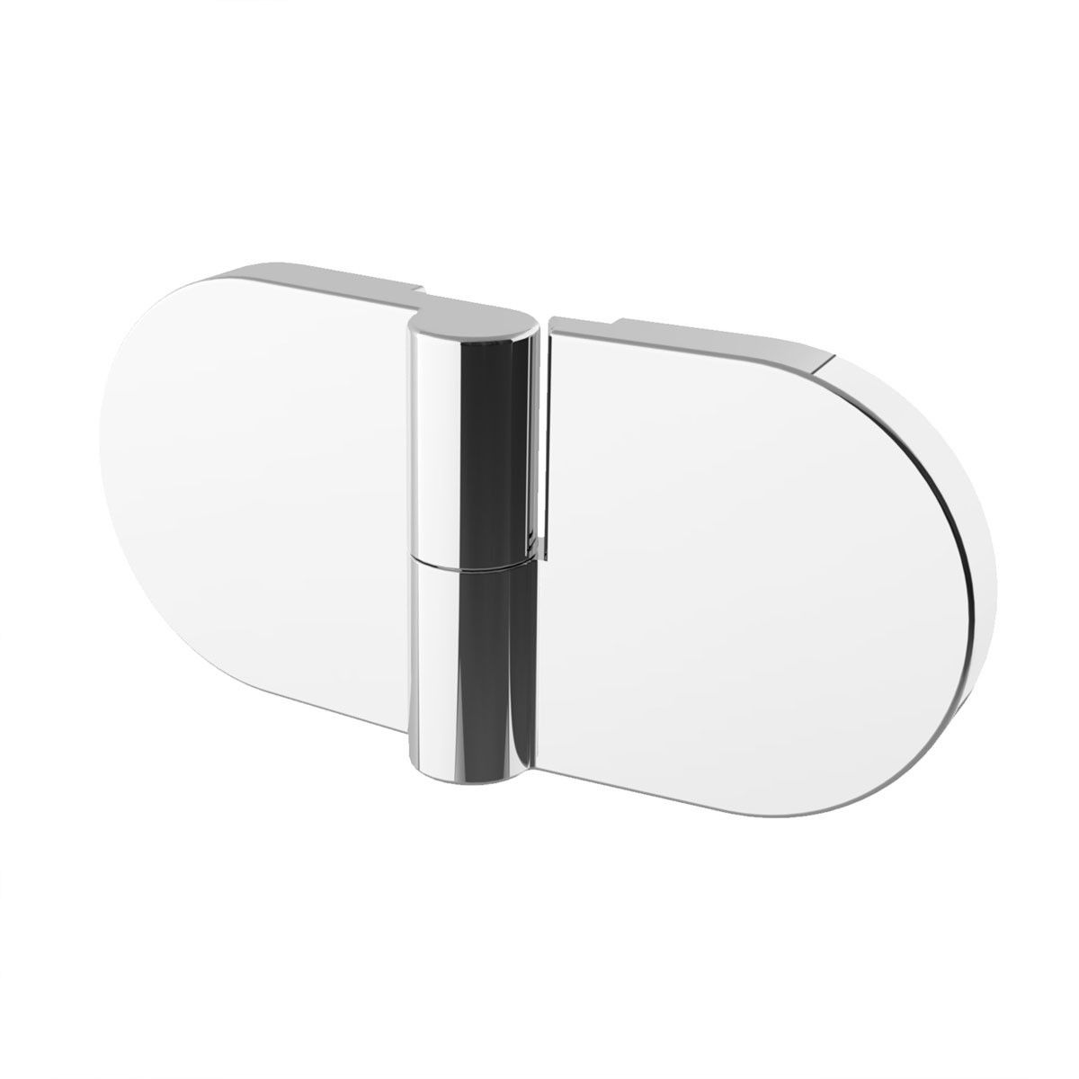 Schulte ExpressPlus MasterClass Eckeinsti auf DB 2000 x 800 x 800 chrom klar fixil Rundgriff Bild 4