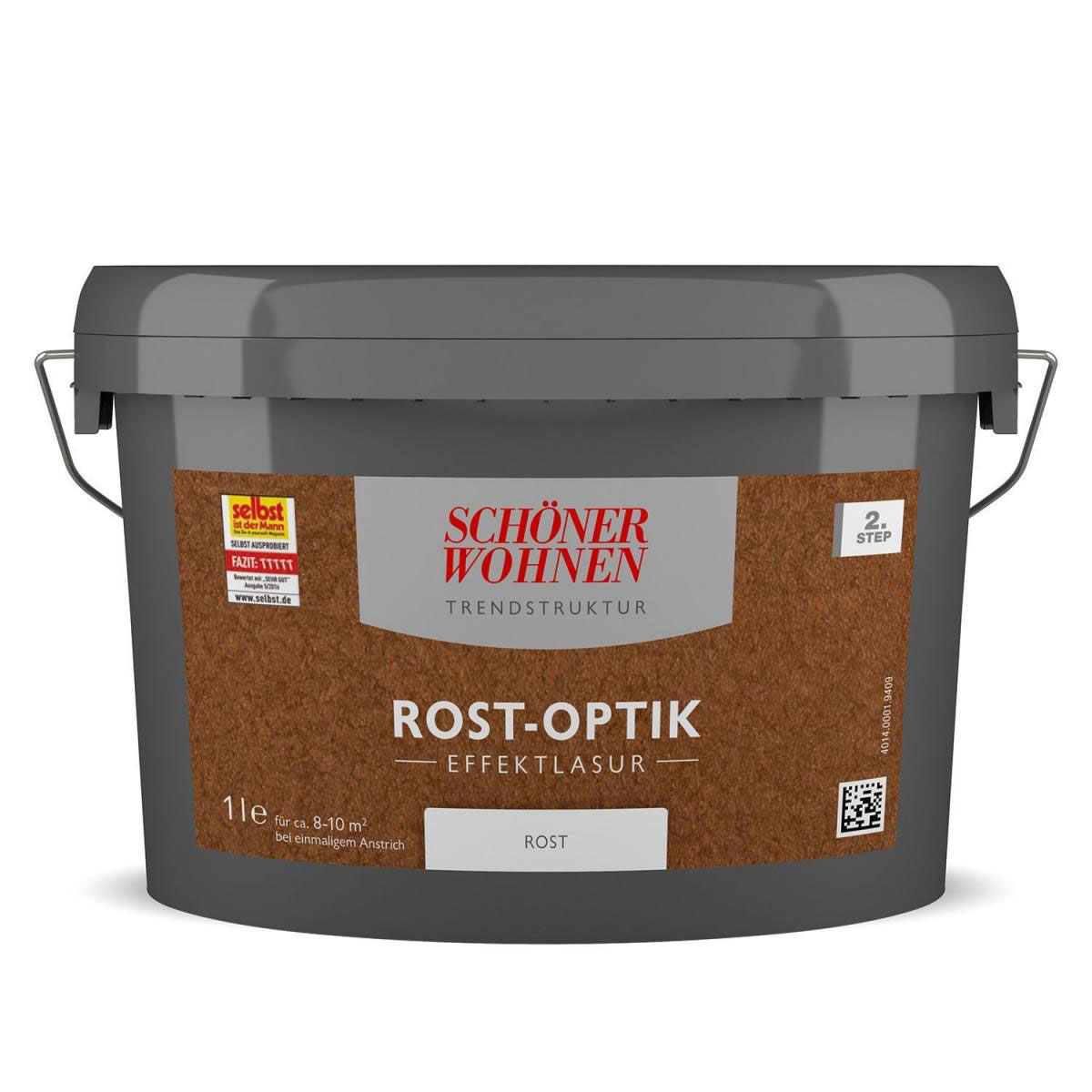 Schöner Wohnen Farbe Effektlasur Rost-Optik 1 L