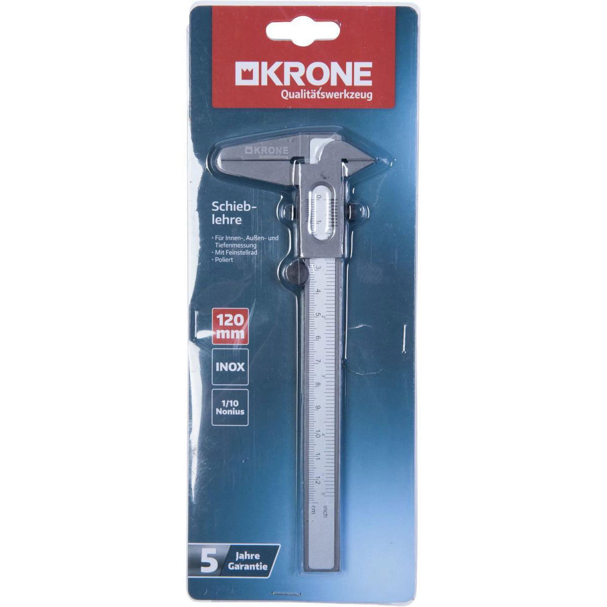 Krone Messschieber 120 mm Bild 2