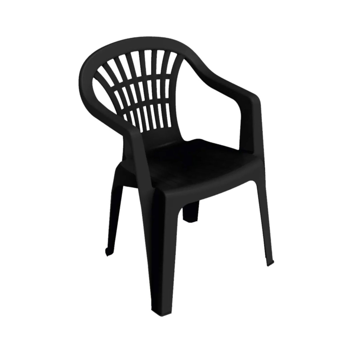 Stapelsessel LYRA anthrazit BxHxT 56 x 80 x 54 cm Bild 1