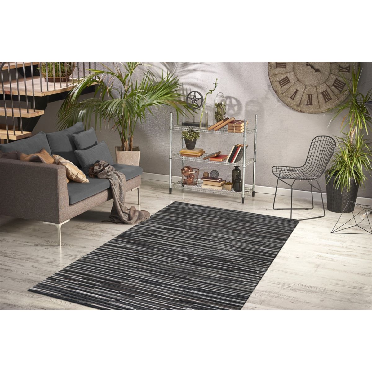 Wild 8023 Dunkelgrau 170cm x 240cm Bild 2