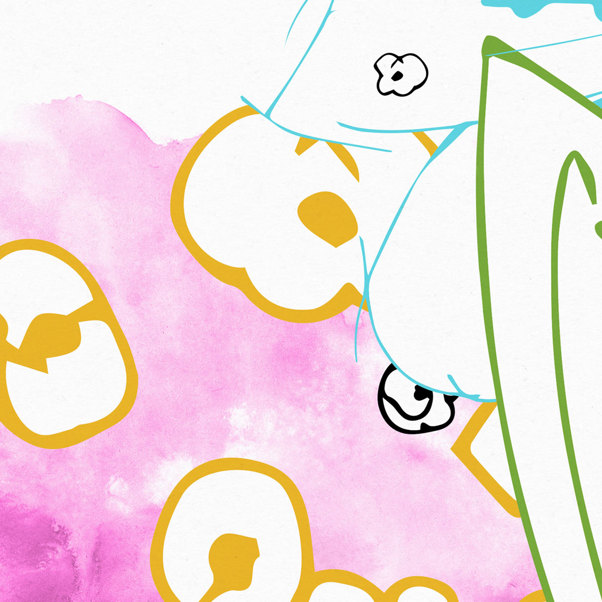 Komar  Vlies Fototapete Joyful 200x250 cm Bild 6