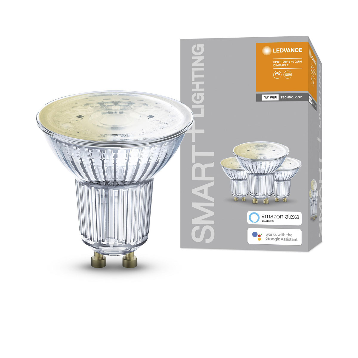 Ledvance SMART+ Glühlampe Spot PAR16 3 Stück dimmbar Bild 2