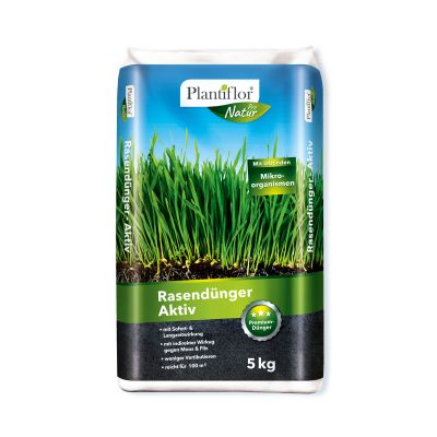 Natur Rasendünger Aktiv 5 kg mit Soforteffekt von Plantiflor