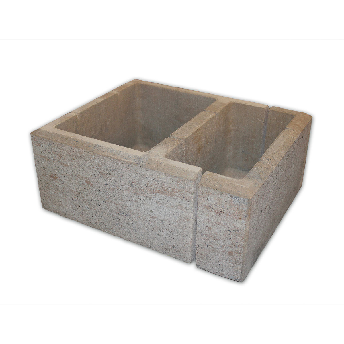 Diephaus  Mauerstein Moderna Muschelkalk 50 x 40 x 20 cm