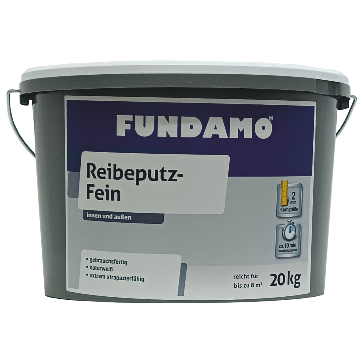Fundamo Strukturputz 2 mm 20 kg Bild 1