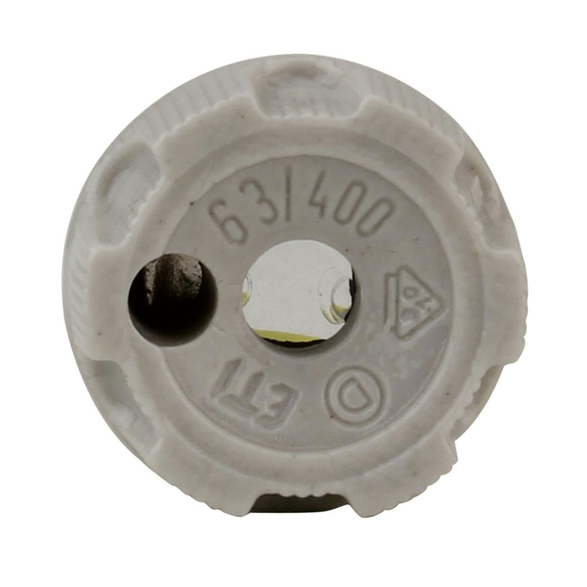 Schraubkappe D02 E18 63A weiß