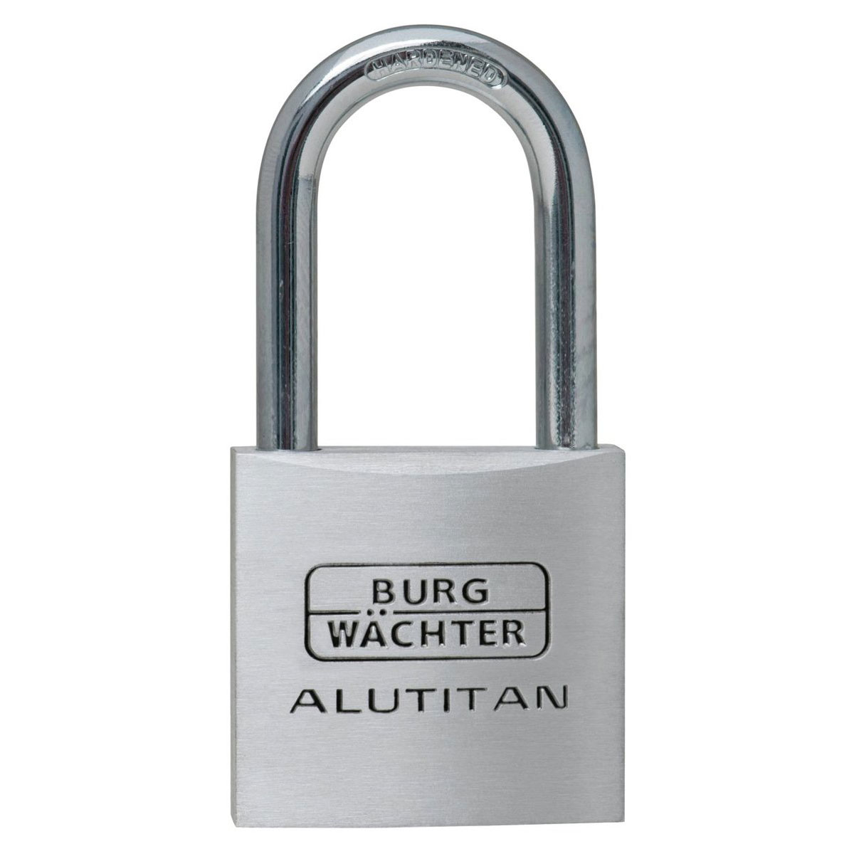 Burg Wächter Zylinder-Vorhängeschloss 770 hoher Bügel 50 20,8 x 50 x 9,8 mm