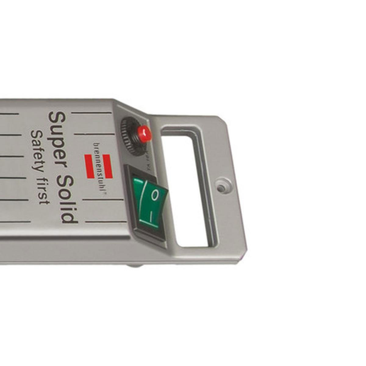 Brennenstuhl Steckdosenleiste Super-Solid mit Schalter 8-fach Bild 2