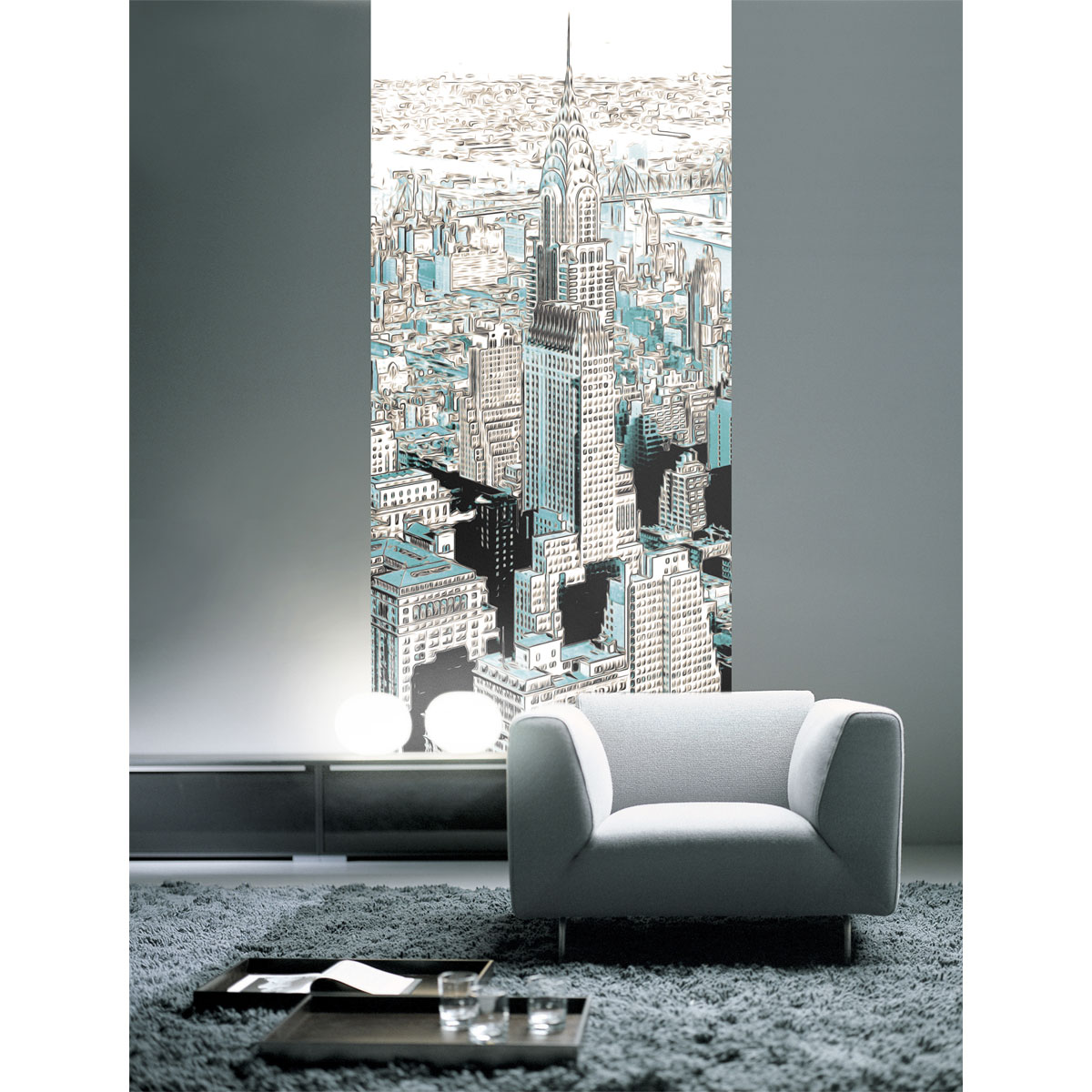 Komar  Vlies Fototapete Gotham 200x250 cm