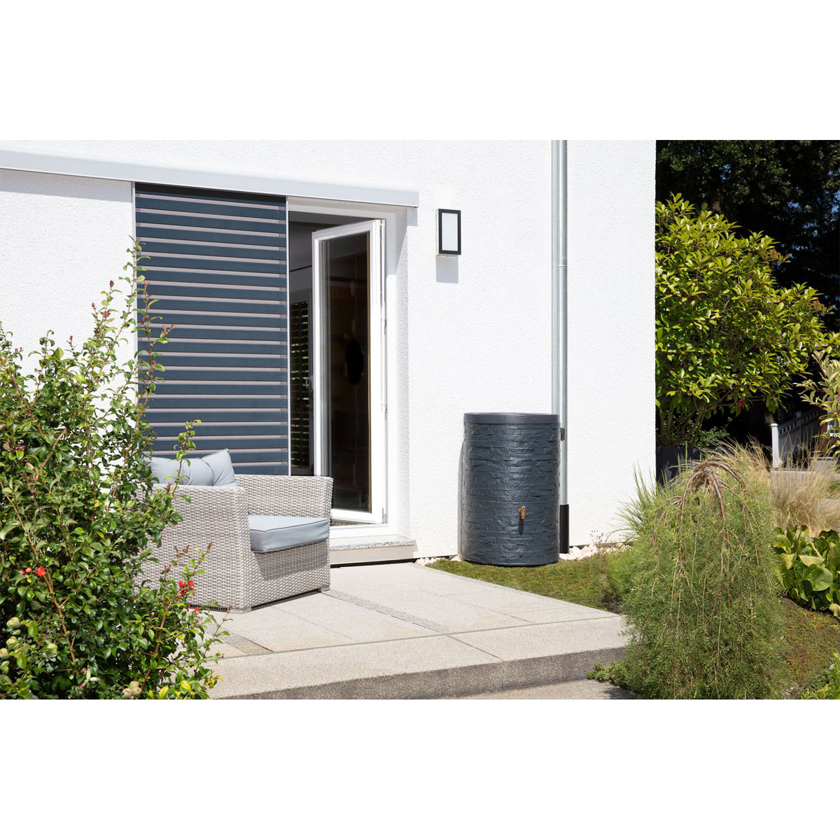 4rain Regenspeicher Arondo 400 L grau Bild 4