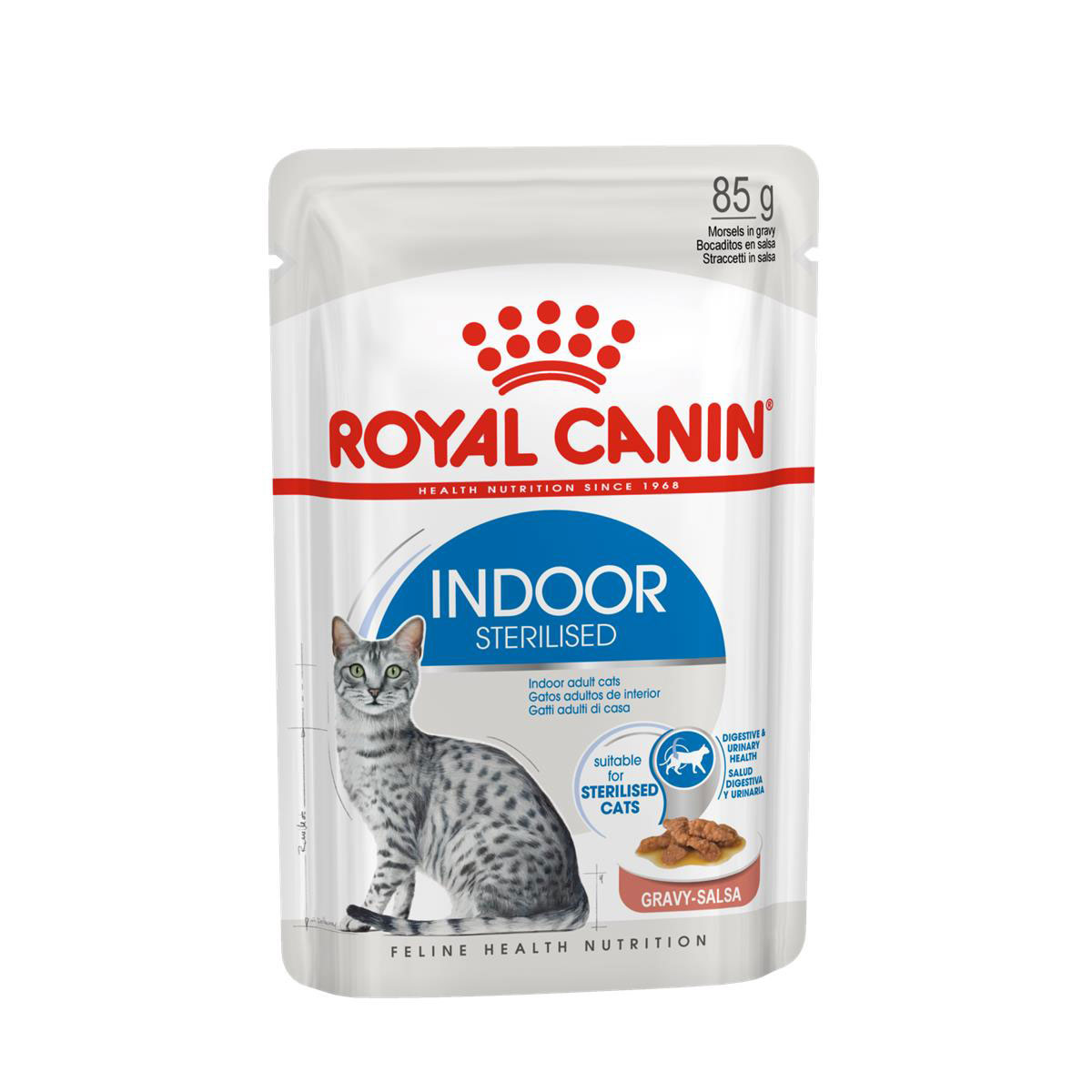 Royal Canin  Feline Health Nutrition Indoor Sterilised in Sauce 85 g