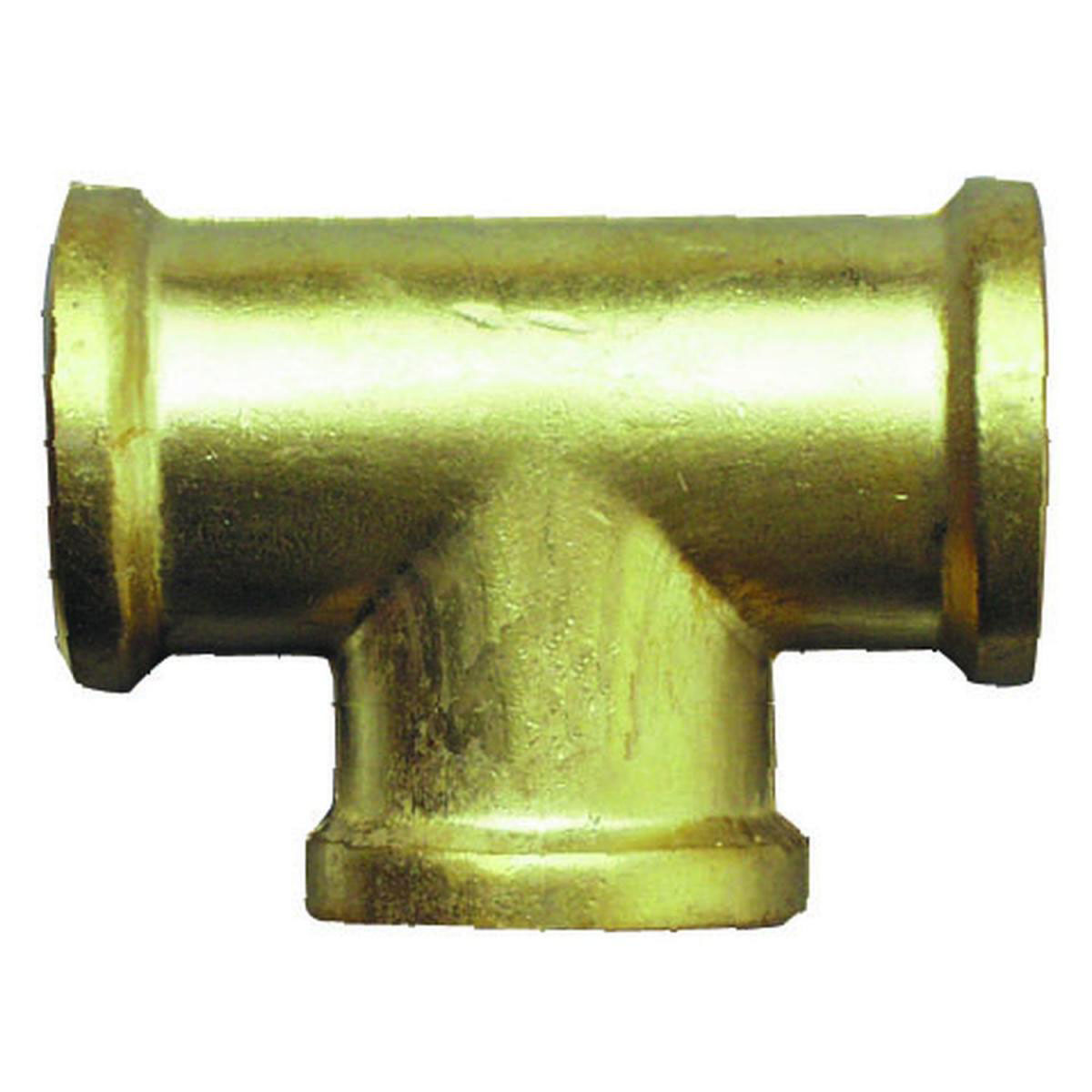 T-Stück 1/2" Messing