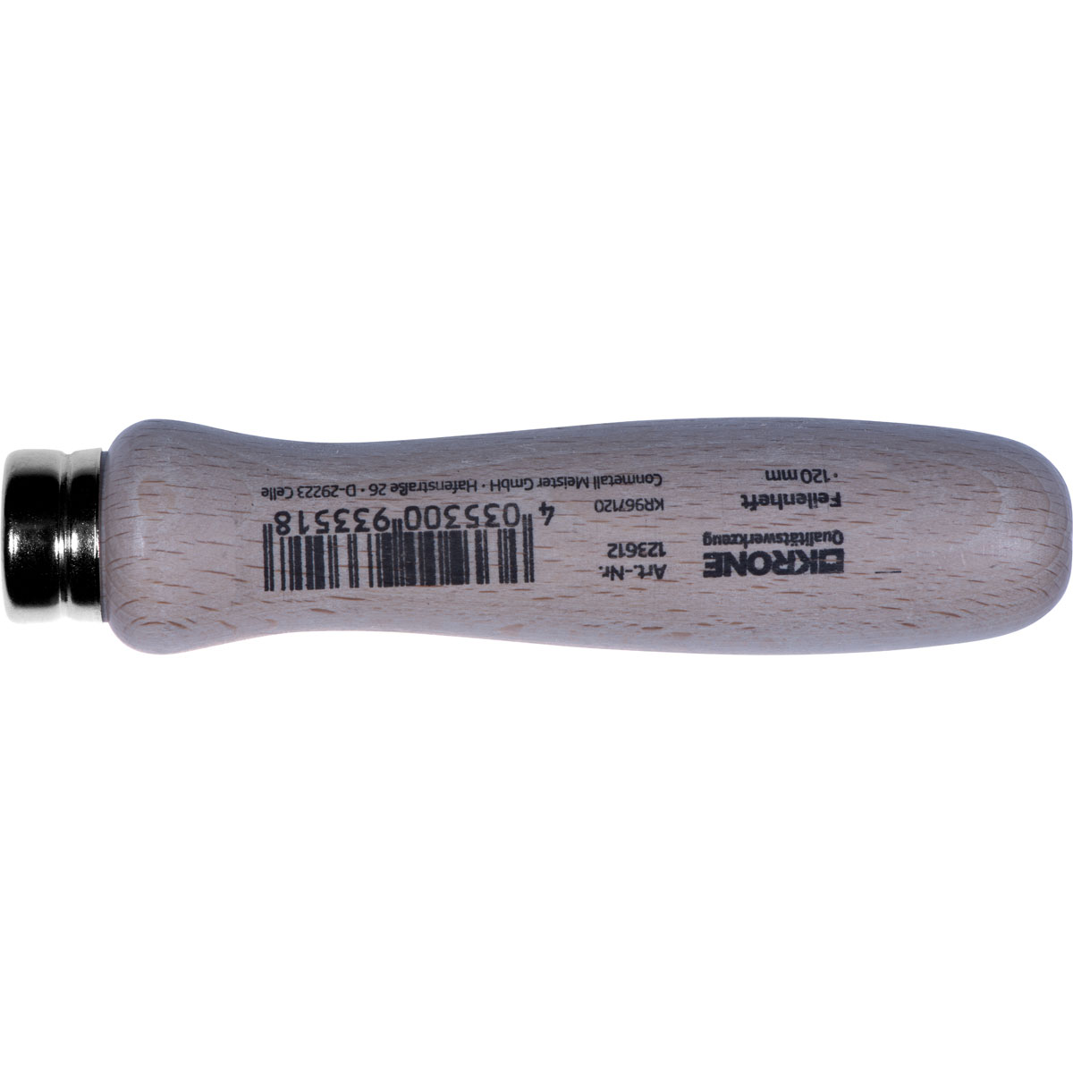 Krone  Feilenheft f 250 mm 120mm Holz