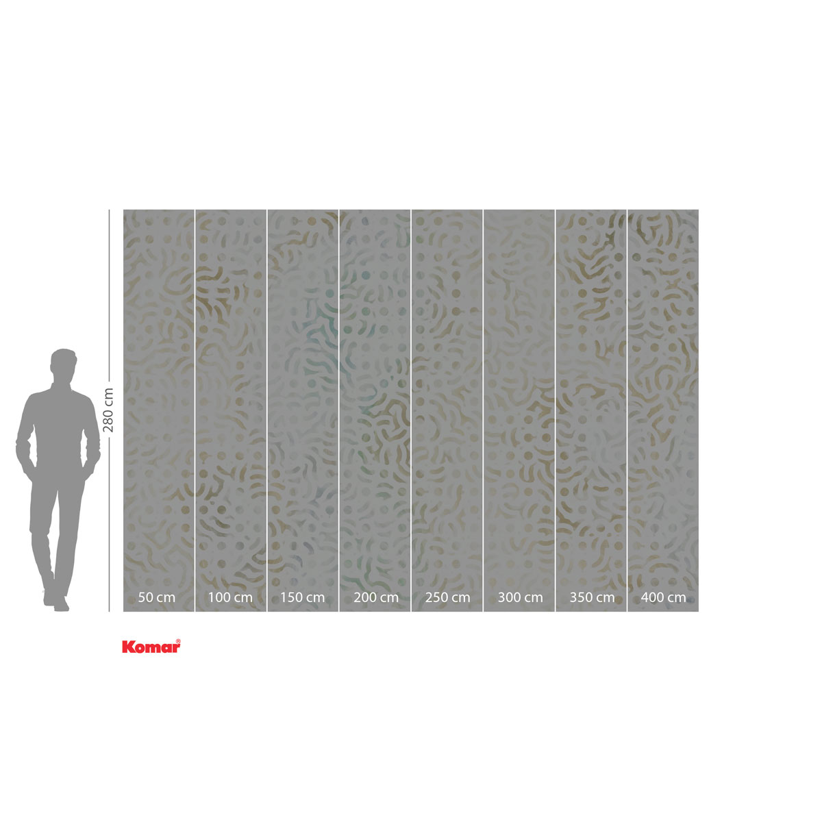 Komar  Vlies Fototapete Unique 400x280 cm Bild 3