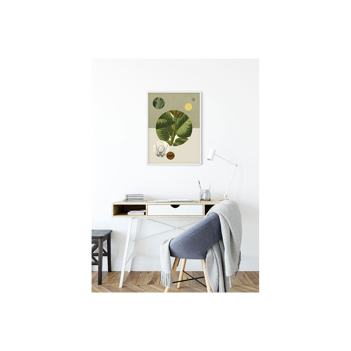 Komar  Wandbild Green Structure 40x50 cm Bild 7