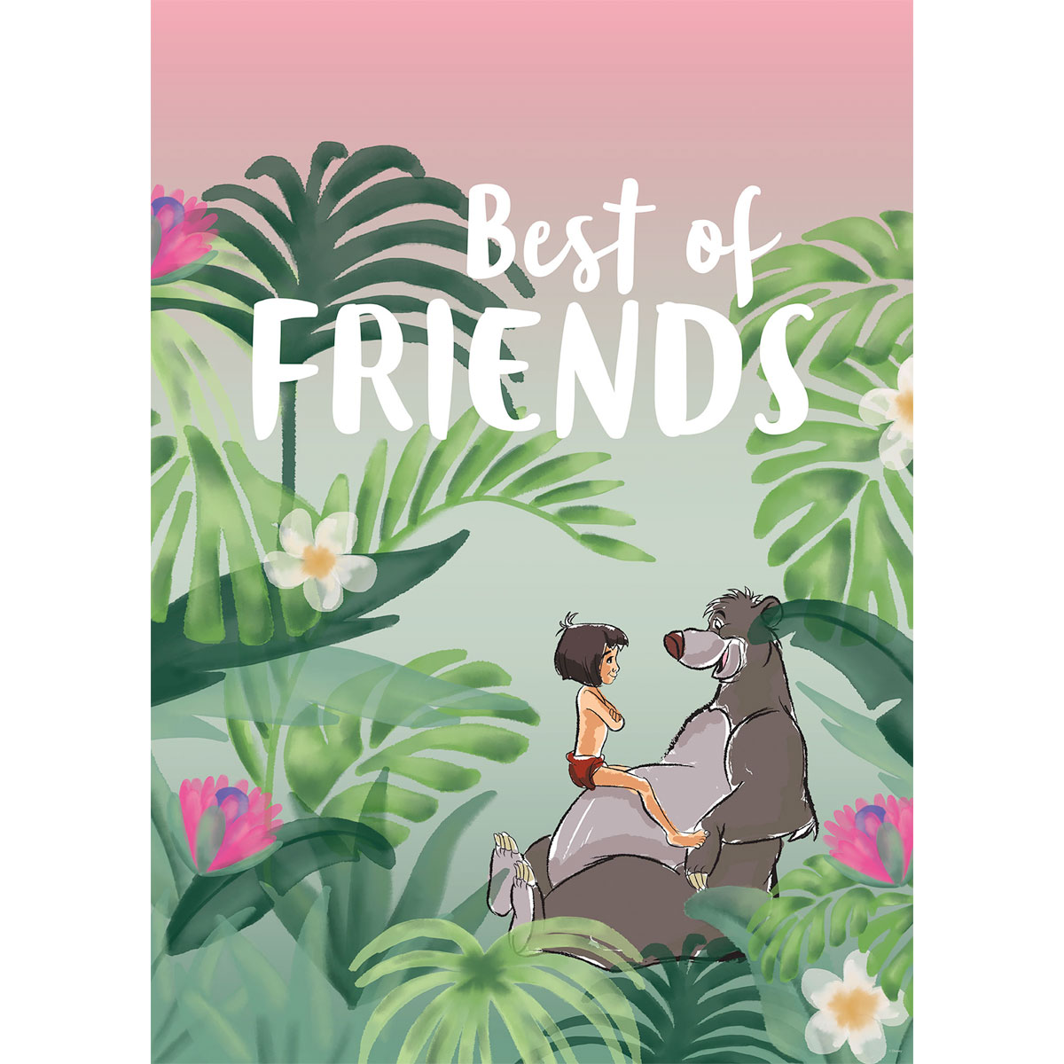 Komar  Wandbild Jungle Book Best of Friends 40x50 cm Bild 2