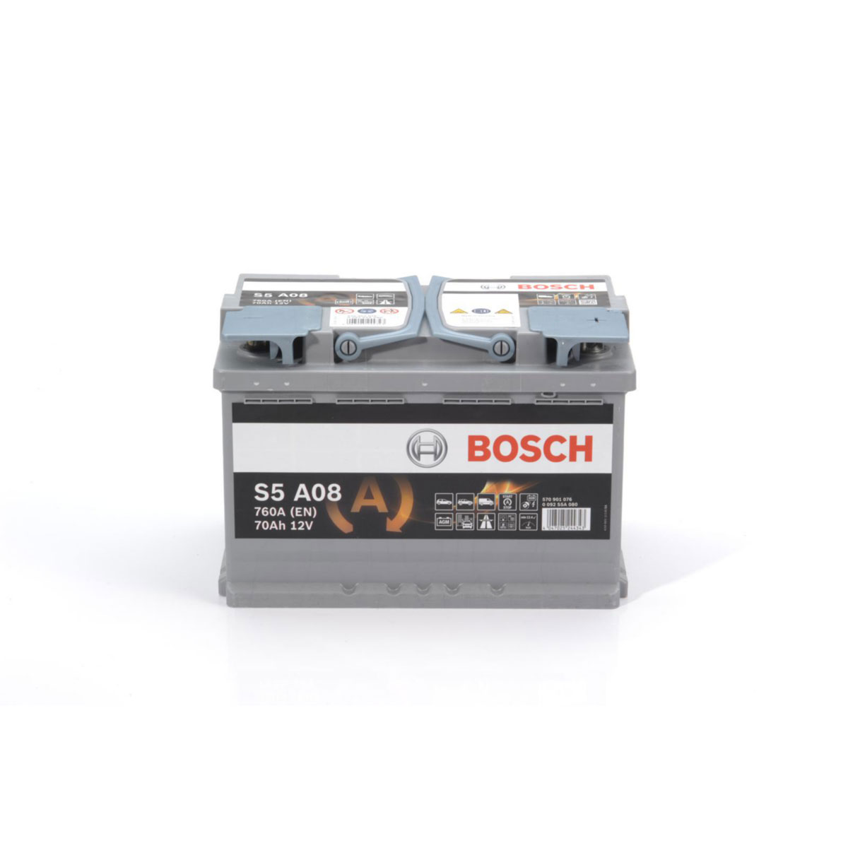Bosch Autobatterie S5 AGM 70Ah/760A Bild 1