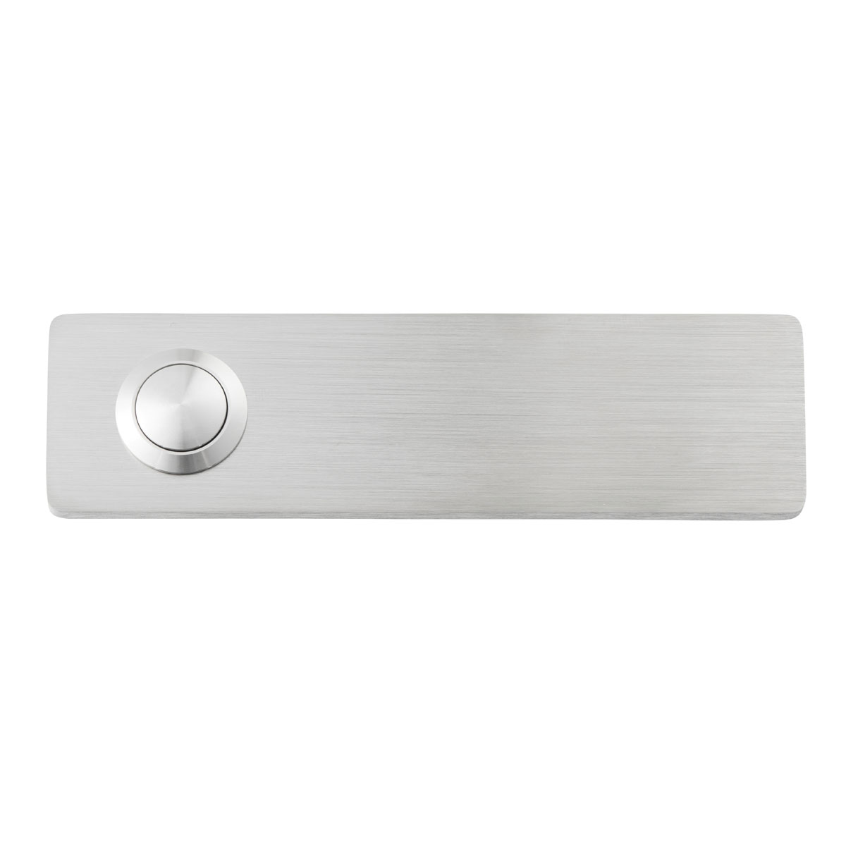 Heidemann Klingelplatte Sylt silber