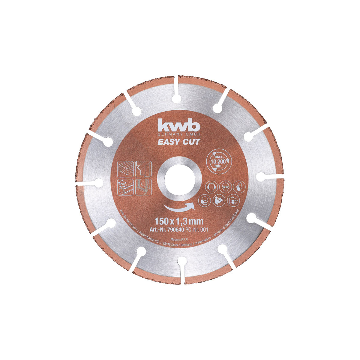 kwb  Trennscheibe Easy Cut Durchmesser 150 mm