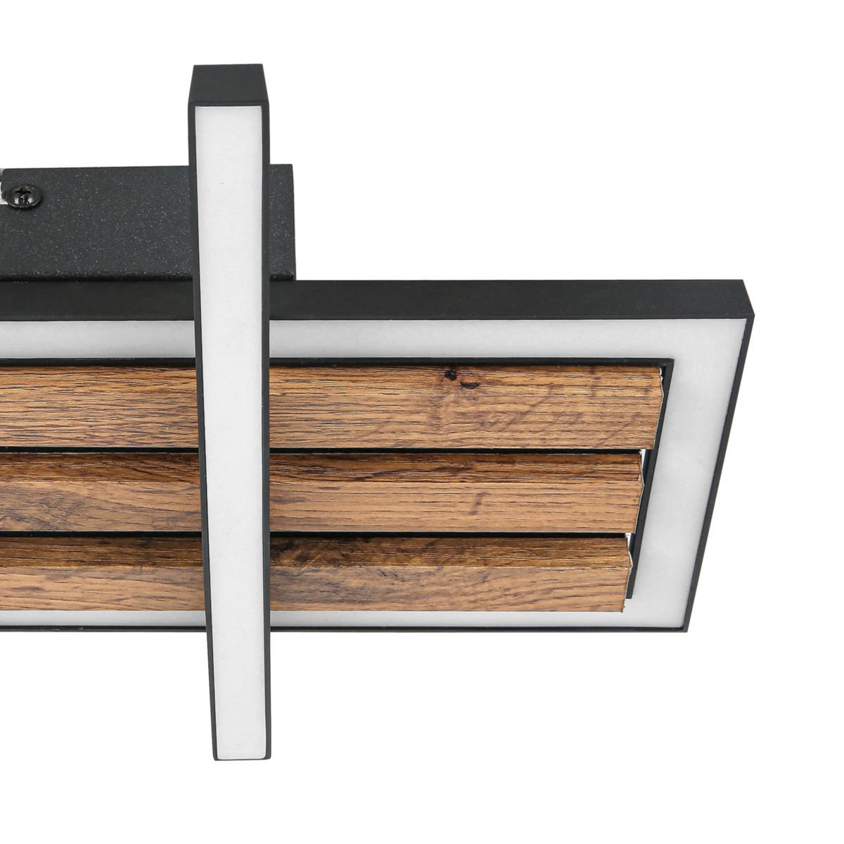 FLECTOR DL Talida 34x34x8cm 15W schwarzweiss u. Holz, 1700lm warmweiss Bild 6