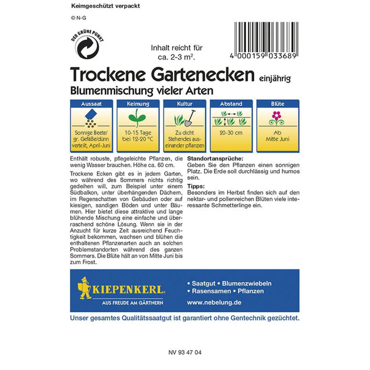 Kiepenkerl Trockene Garteneckenmischung Profi-Line Bild 2