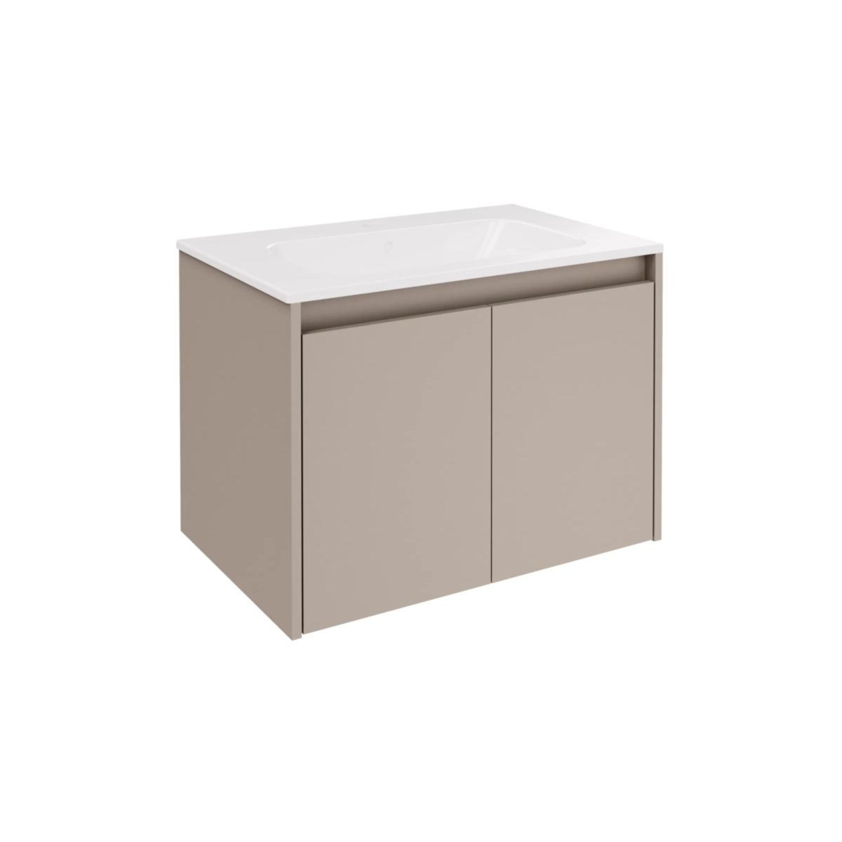 Compactline Set WTU + Keramik WT 2 Türen Kaschmir 710x515x465mm