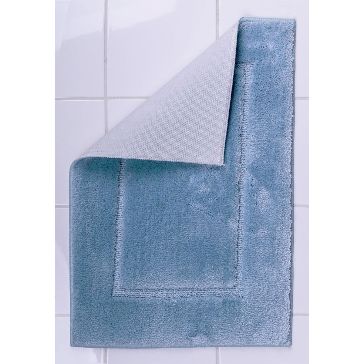 Ridder  Vorleger Stadion 50 x 50 cm hellblau Polyester-Microfaser Bild 4