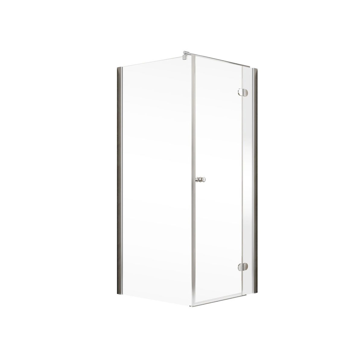 Schulte Drehtür MasterClass inkl Seitenwand Montage auf Fliesen rechts Bild 2