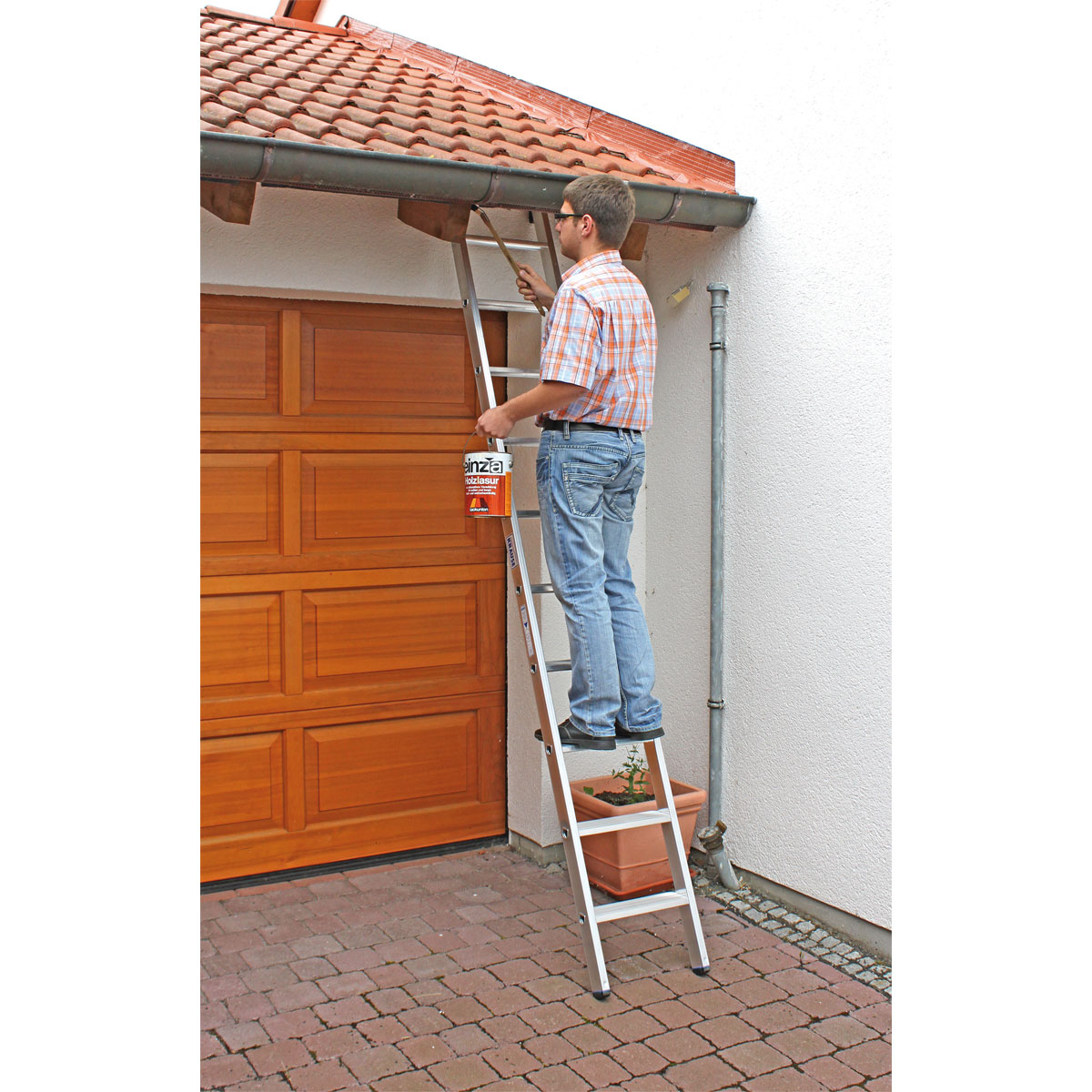 Krause STABILO STUFEN-ANLEGELEITER und S EINTEILIG 7 STUFEN Bild 10